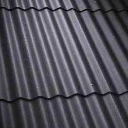 Corrugated fibre cement and corrugated sheet